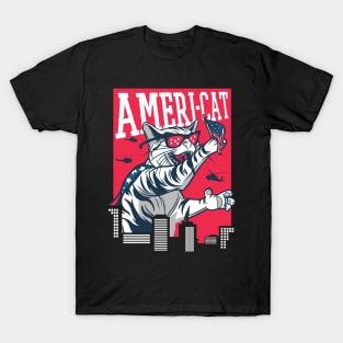 AmeriCAT US Cat Kitten T-Shirt